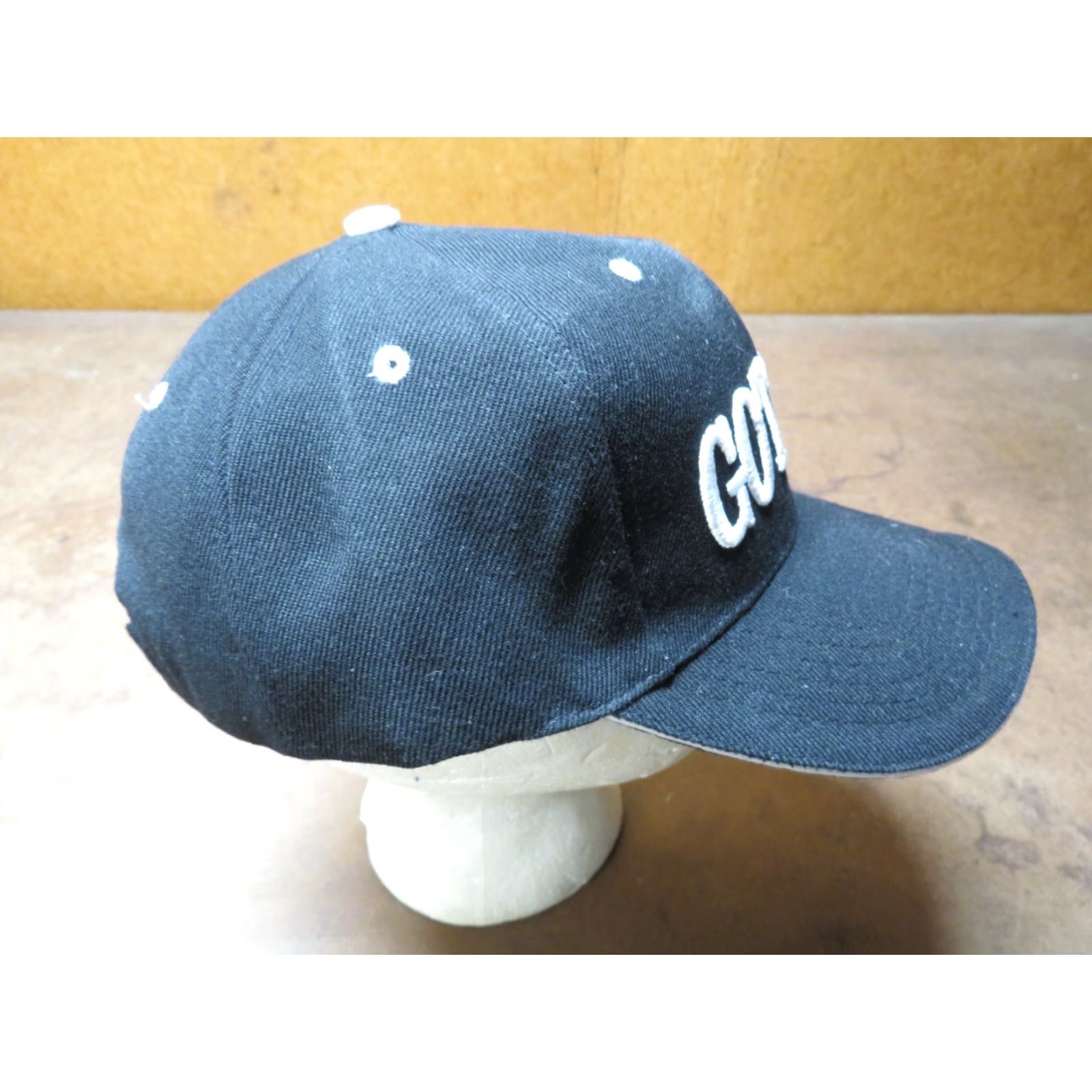 Vintage VINTAGE HaT Trucker Hat Beer Theme Adjustable 20% Wool Cap Black/White Strapback Men Mens Size ONE SIZE - 4 Thumbnail