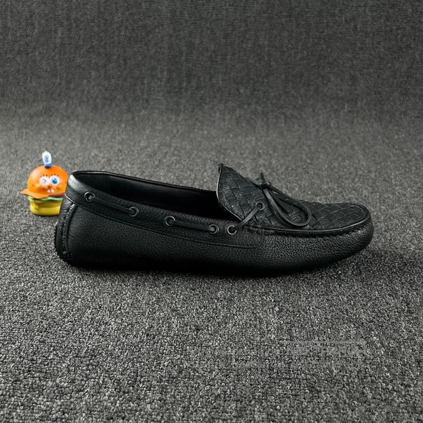 Bottega Veneta Black Woven Leather Slip. Size US 8 / EU 41 - 4 Thumbnail