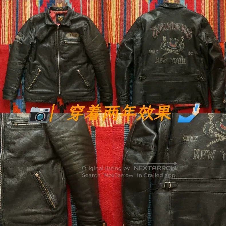Schott Schott Straight up the leather coat Size US L / EU 52-54 / 3 - 9 Thumbnail