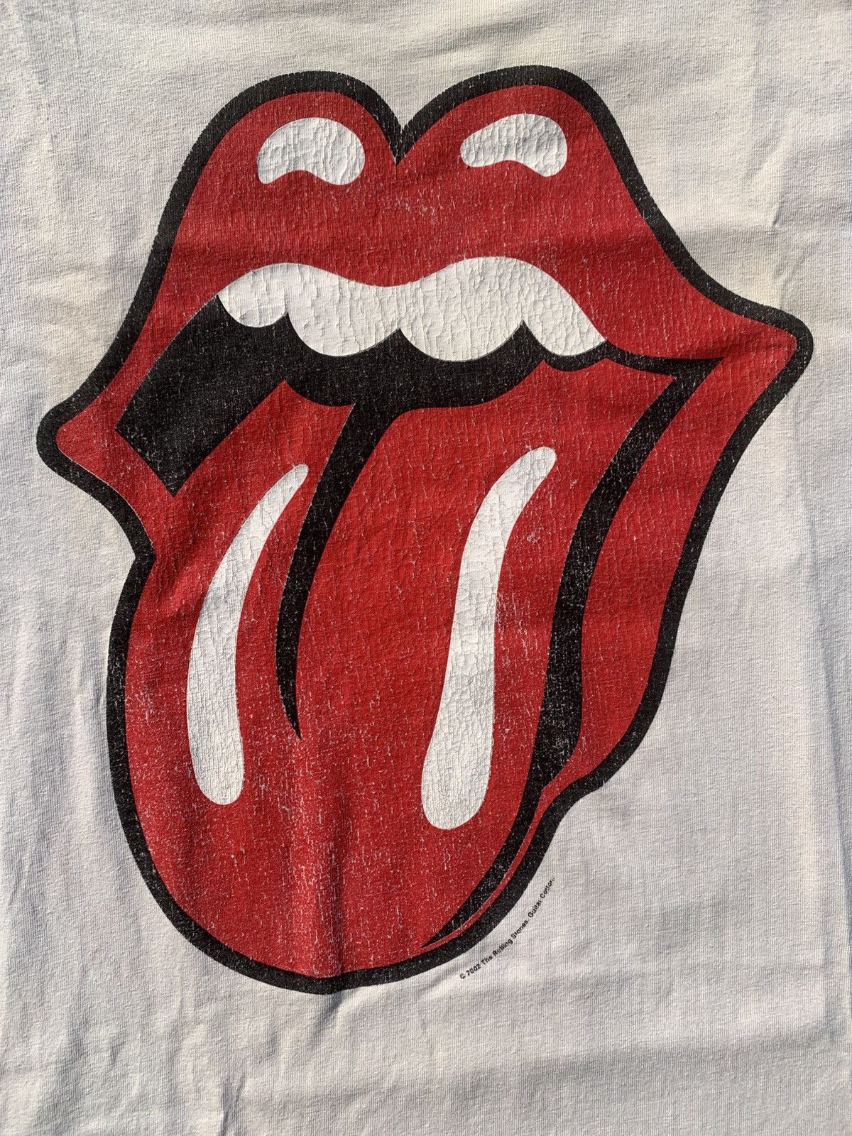 The Rolling Stones Vintage The Rolling Stones 2002 Raglan Tee Size US L / EU 52-54 / 3 - 4 Thumbnail
