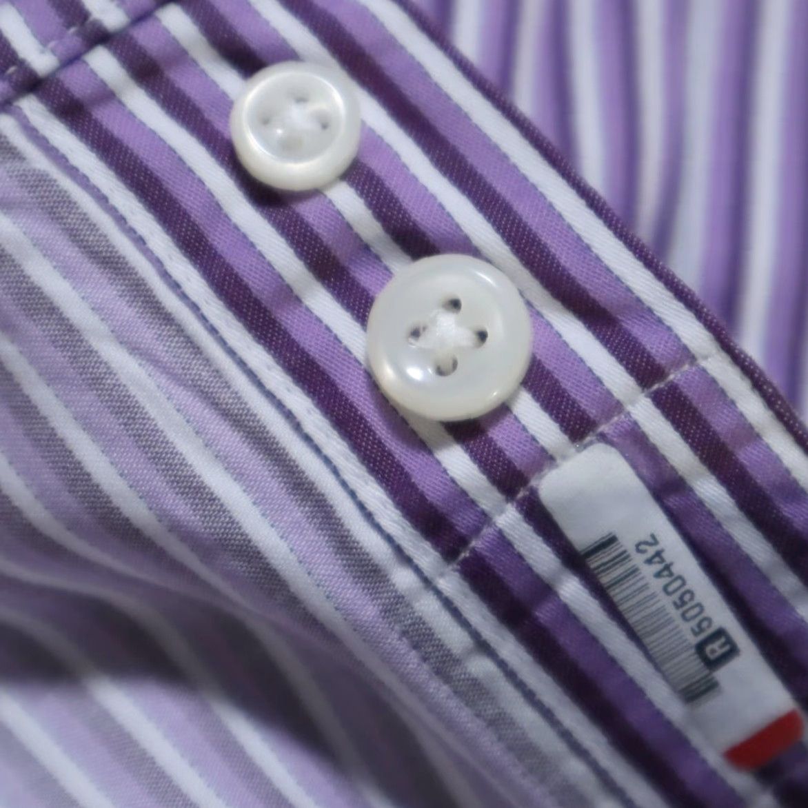 Peter Millar Peter Millar Shirt Purple Long Sleeve Button Down Cotton Striped Men M Size US M / EU 48-50 / 2 - 6 Thumbnail