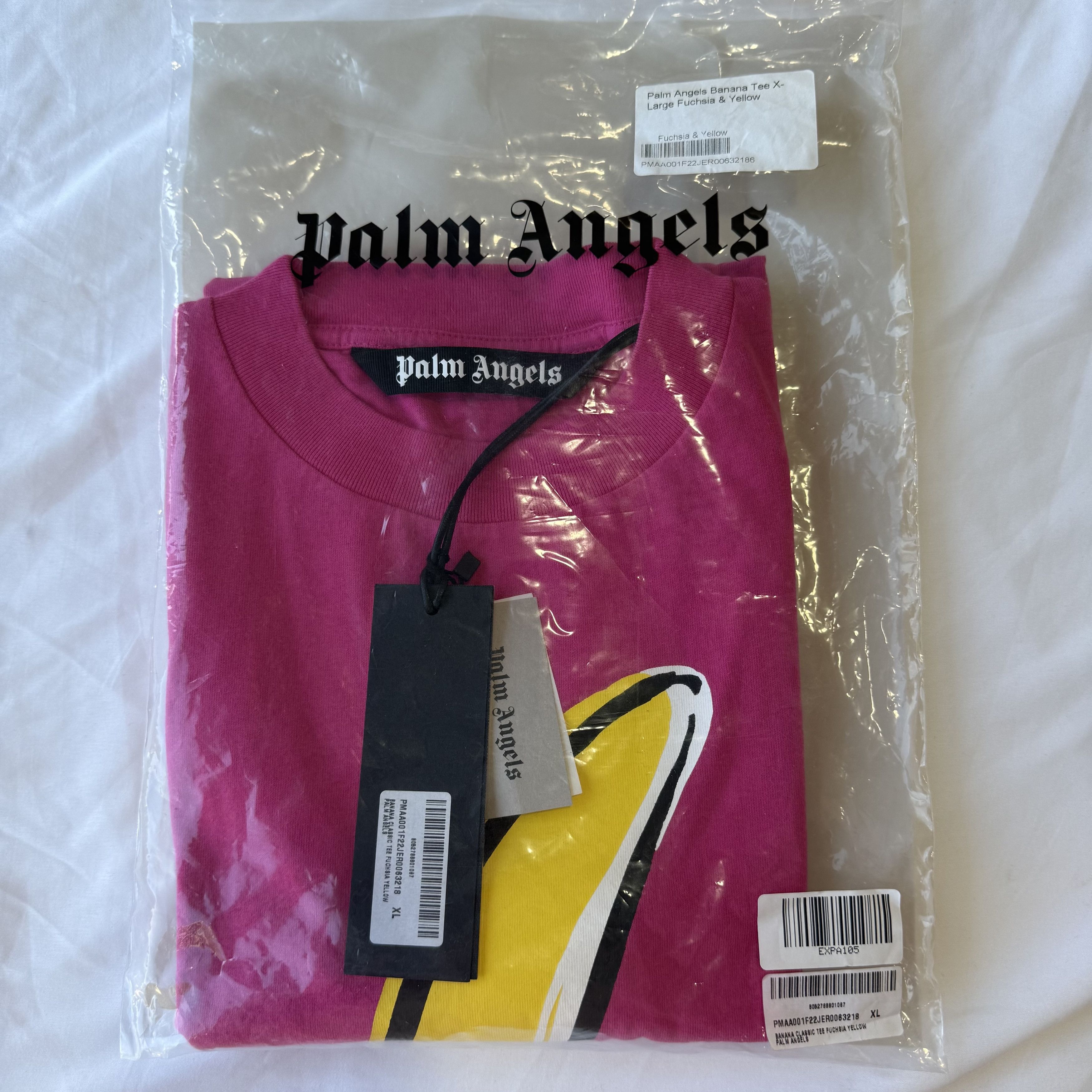 Palm Angels Palm Angels Banana Classic T-shirt Size US XL / EU 56 / 4 - 12 Thumbnail
