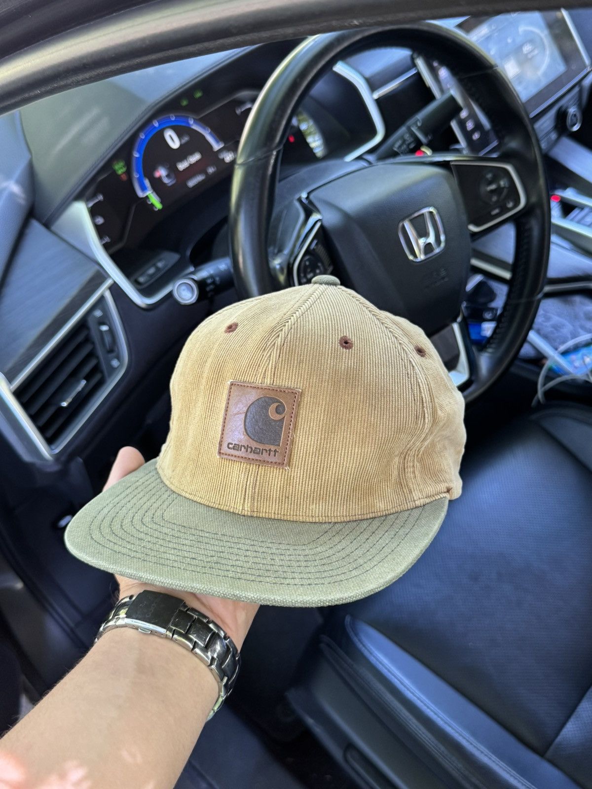 Carhartt Carhartt Starter beige corduroy cap olive gibson cap Size ONE SIZE - 3 Thumbnail