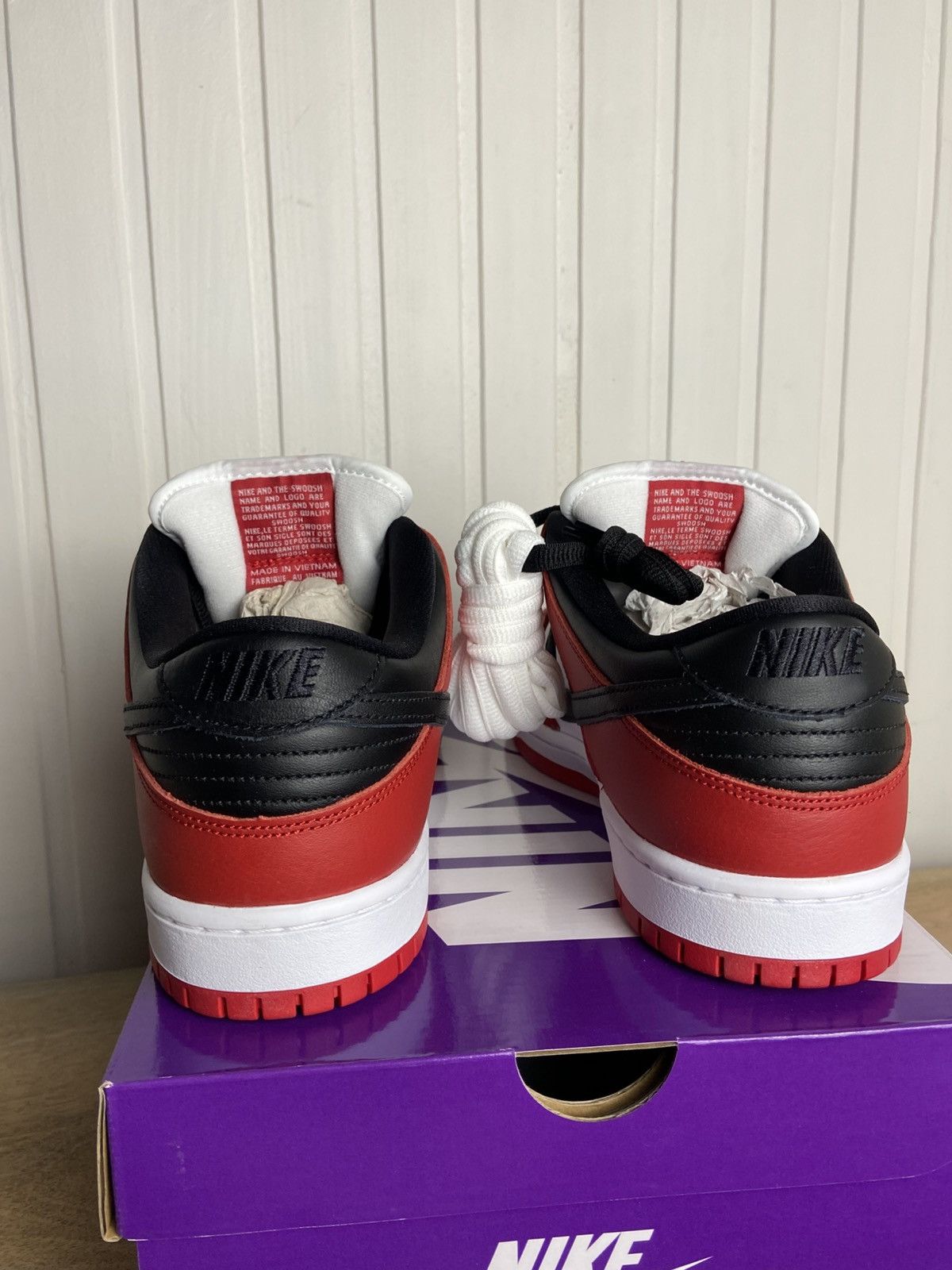 Nike New Nike SB Dunk Low Pro "J-Pack Chicago" Size 11,5US Size US 11.5 / EU 44-45 - 8 Thumbnail
