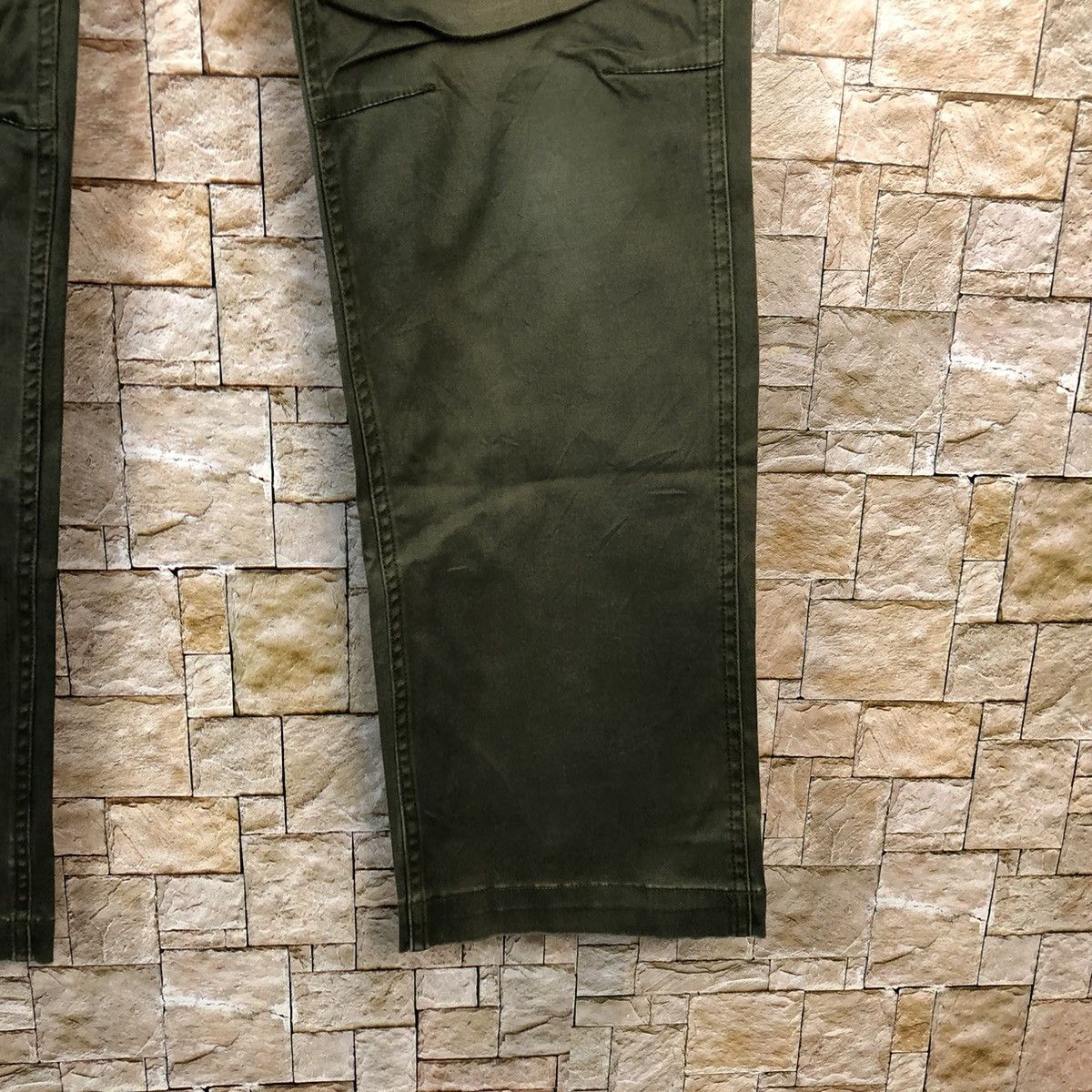 Japanese Brand Rage Blue Green Cargo Multipocket Pants #A1020 Size US 29 - 10 Thumbnail