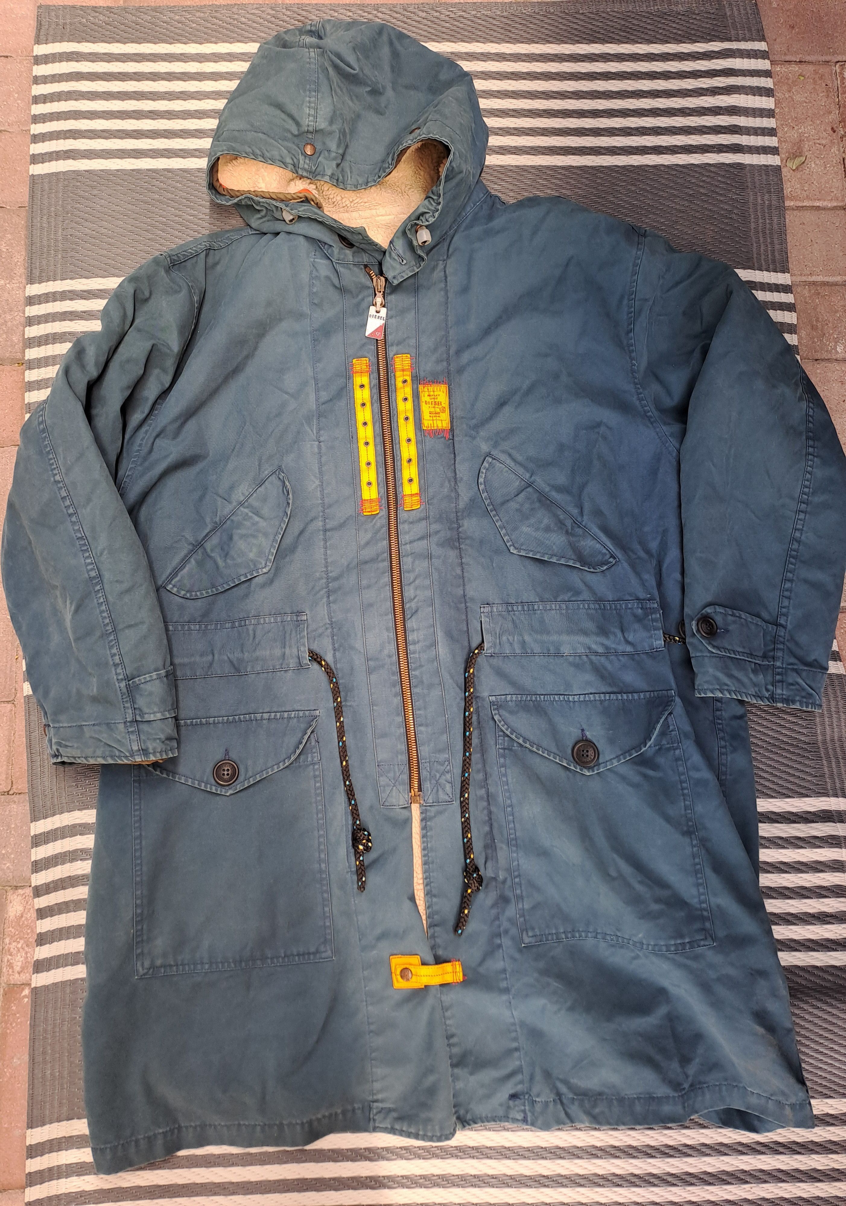 Diesel Vintage mens Diesel Rockeye Jacket 'XL' size Size US XL / EU 56 / 4 - 1 Thumbnail