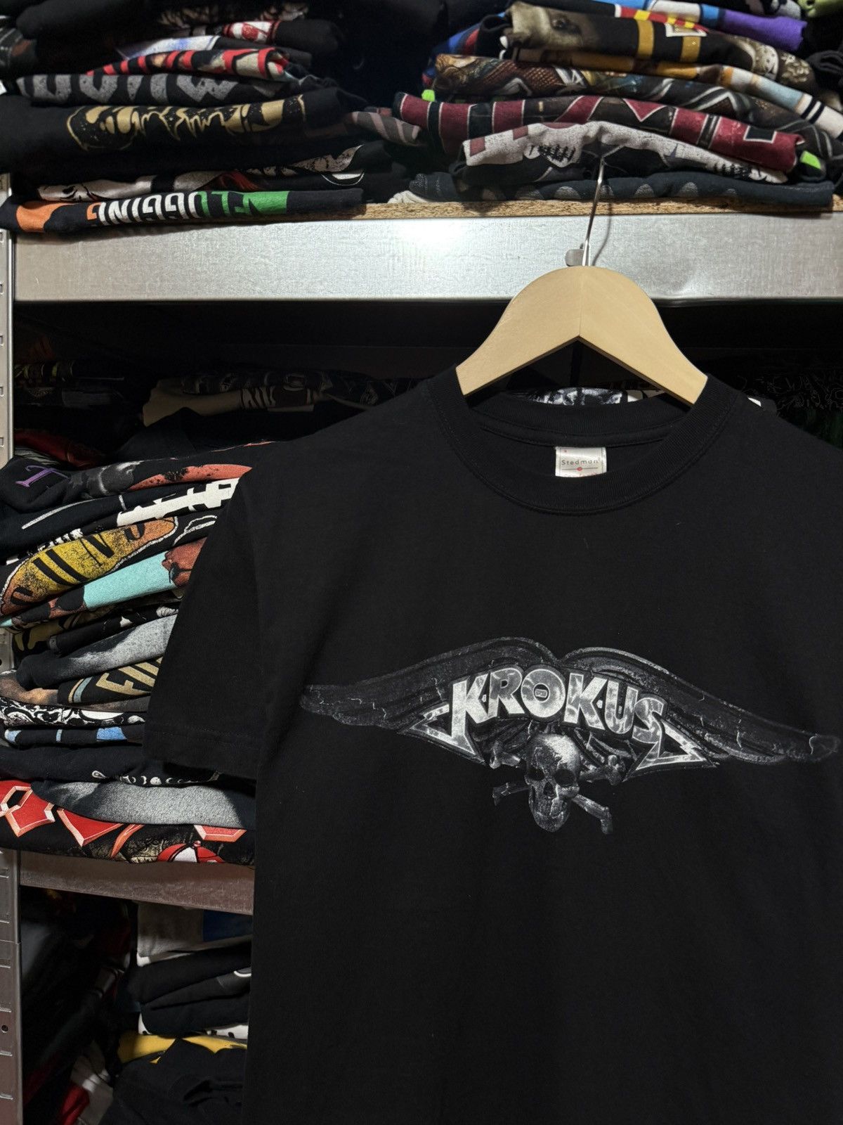 Band Tees Vintage 2000’s Krokus Retro Rock Band T-Shirt Y2K Hype Size US S / EU 44-46 / 1 - 3 Thumbnail