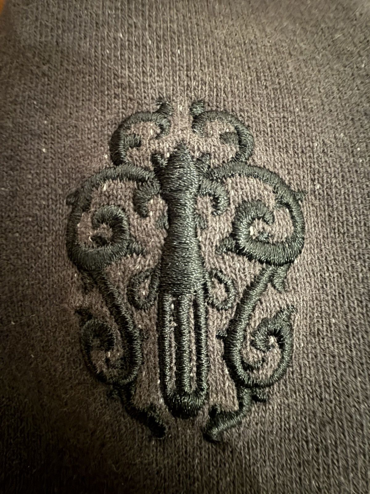 Chrome Hearts Chrome Hearts Y NOT Zip Up Hoodie in Ash Grey Size US M / EU 48-50 / 2 - 5 Thumbnail