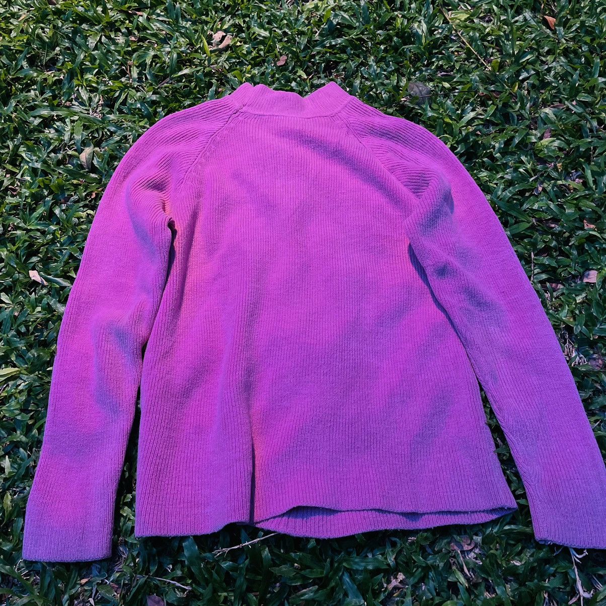 Seditionaries Japanese Solid Umock Neck Pink Sweater Size M / US 6-8 / IT 42-44 - 2 Thumbnail