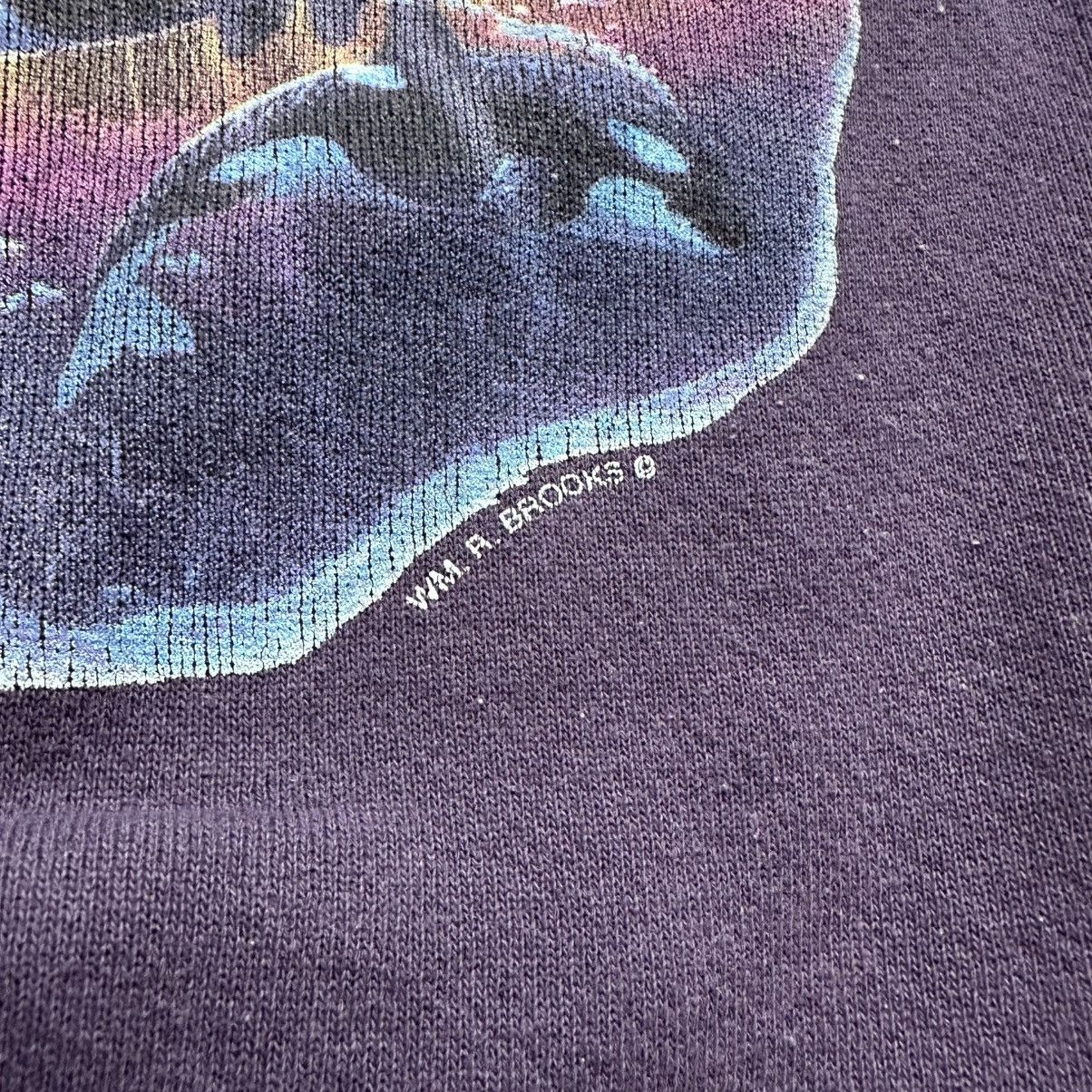 Tultex Vintage 90s Alaska Wildlife Nature Crewneck Sweatshirt Size US XL / EU 56 / 4 - 8 Thumbnail