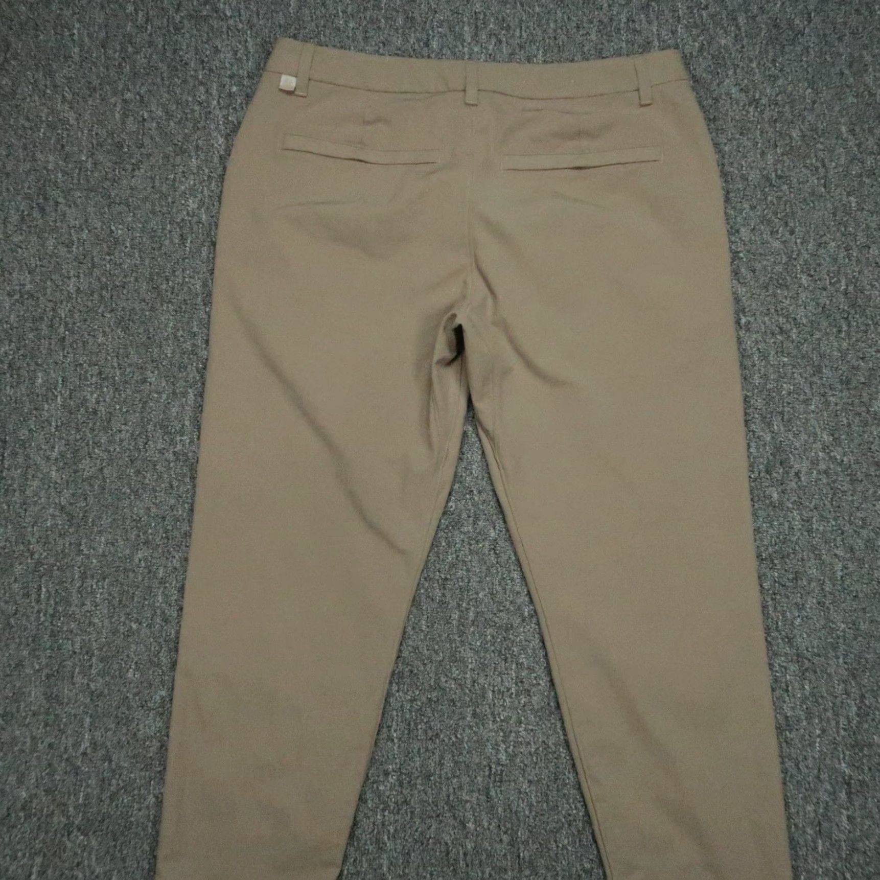 Lululemon Lululemon Pants Men 33x27 Brown ABC Classic 5 Pocket Trouser Straight Warpstreme Chino Vintage No Size US 33 - 5 Thumbnail