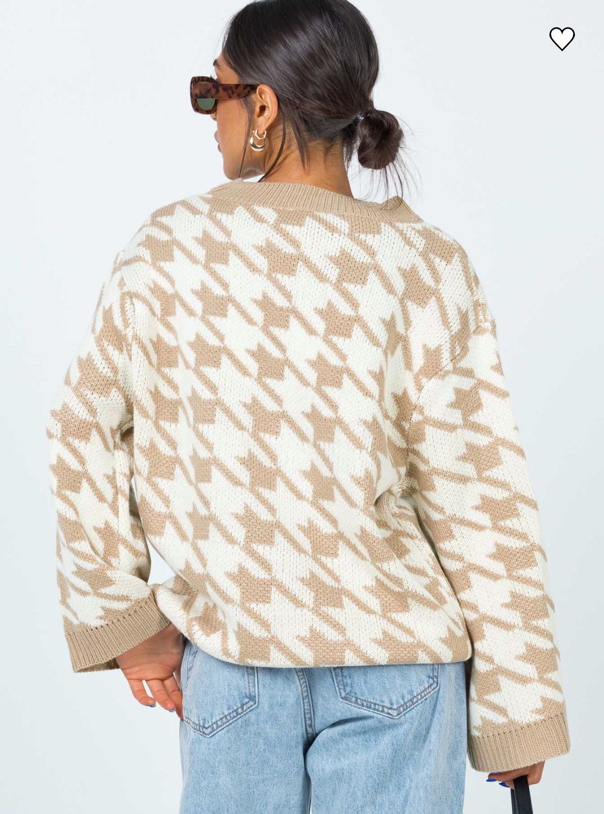 PRINCESS POLLY Princess Polly Sachi Sweater Beige Size Xs/S Size XS / US 0-2 / IT 36-38 - 2 Thumbnail
