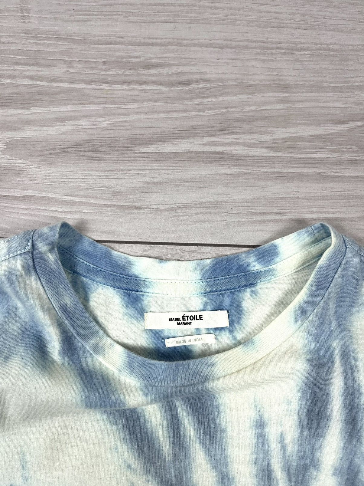 Isabel Marant Etoile Isabel Marant Etoile Zewel Tie Dye Slow Down T Shirt Size XS / US 0-2 / IT 36-38 - 5 Thumbnail