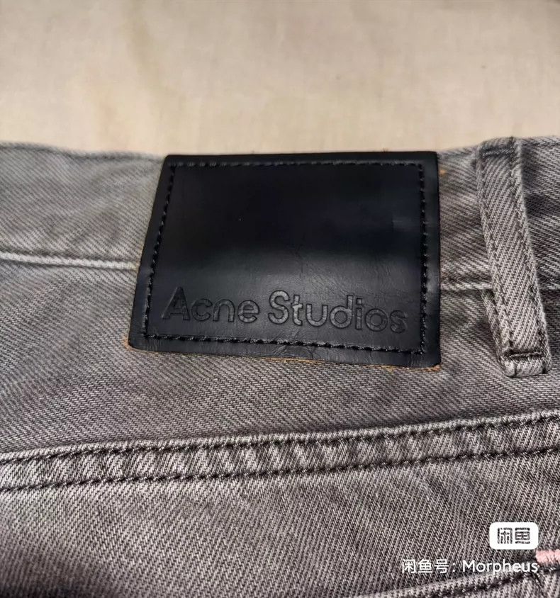 Acne Studios acne studiosGrey cropped jeans 2503-Nextarrow Size US 31 - 6 Thumbnail