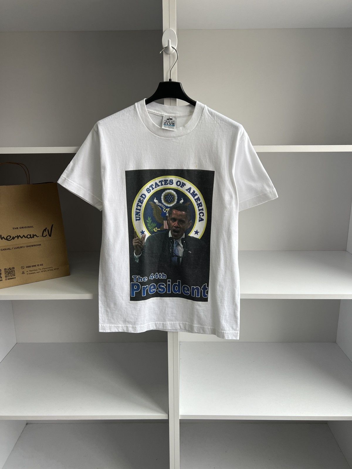 Designer × Vintage Vintage Obama The 44th President T-Shirt Size US M / EU 48-50 / 2 - 1 Thumbnail