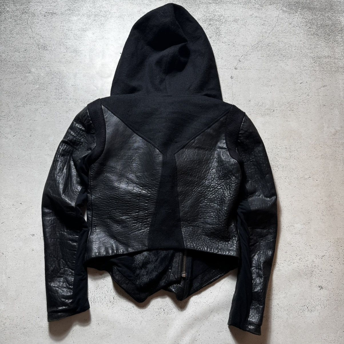 Helmut Lang archive lather jacket helmut lang opium playboy carti style Size L / US 10 / IT 46 - 15 Thumbnail