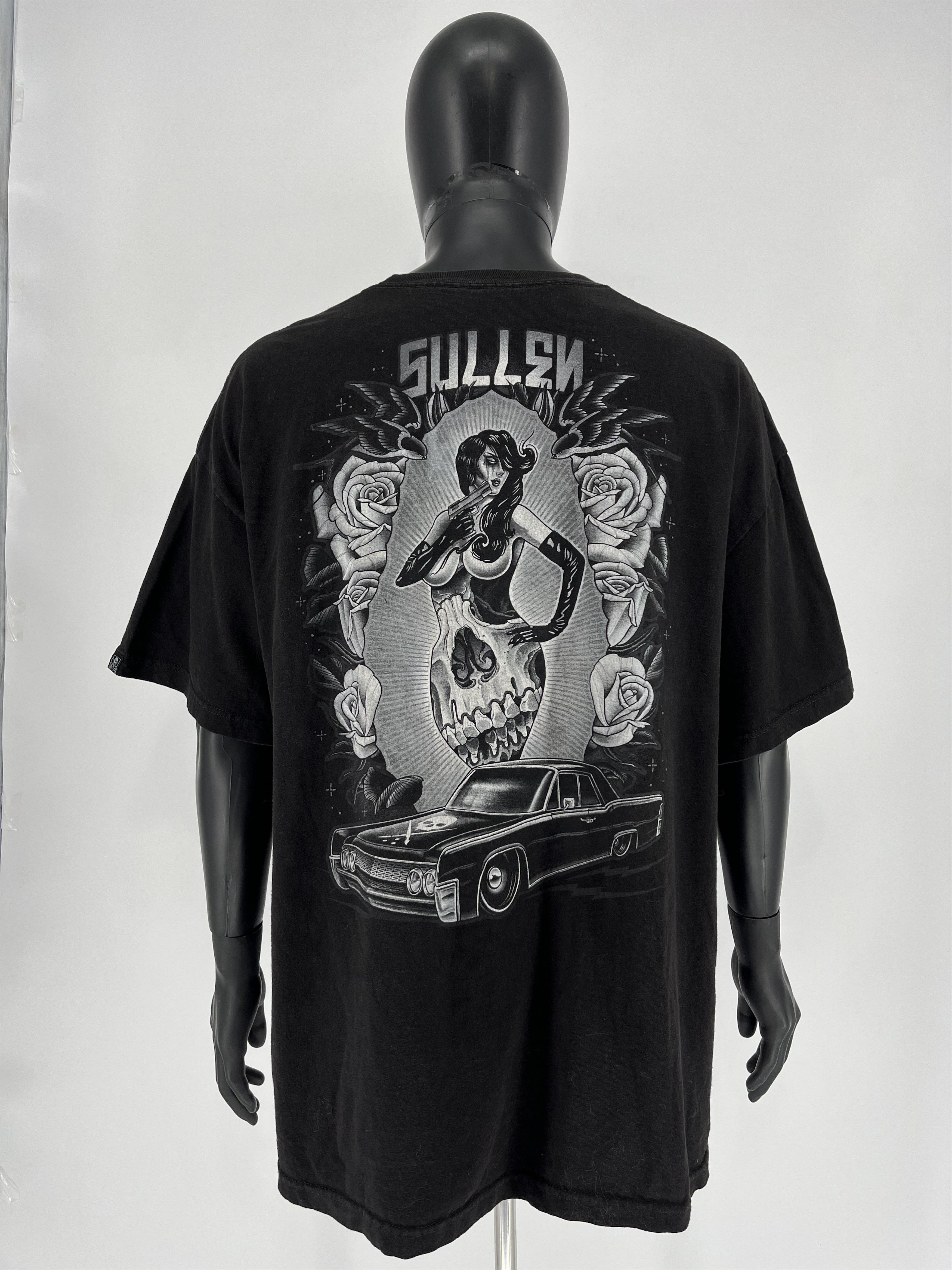 Band Tees × Vintage Vintage Sullen Skull T-shirt Sullen Big Size XXXL Size US XXL / EU 58 / 5 - 6 Thumbnail