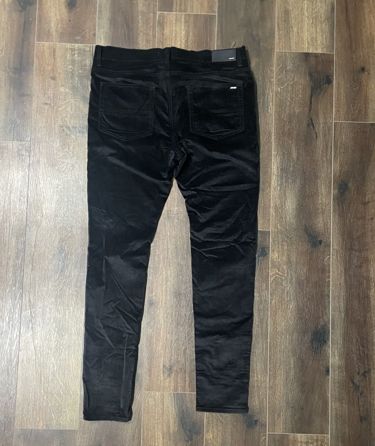 Amiri Amiri Velour Skinny Stack Pants Size US 38 / EU 54 - 2 Thumbnail