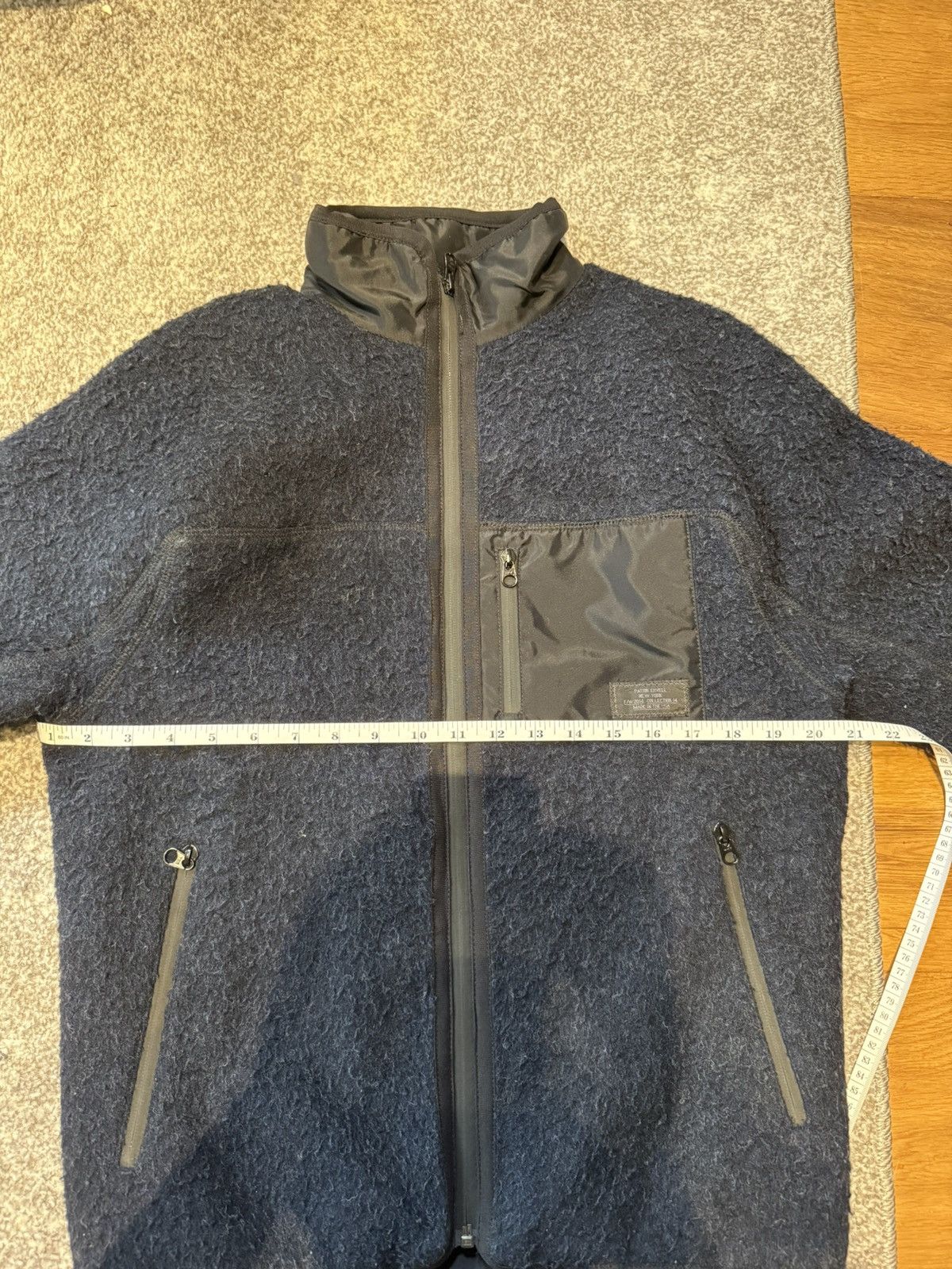Patrik Ervell Patrik Ervell Navy Wool Fleece Jacket Size US S / EU 44-46 / 1 - 11 Thumbnail