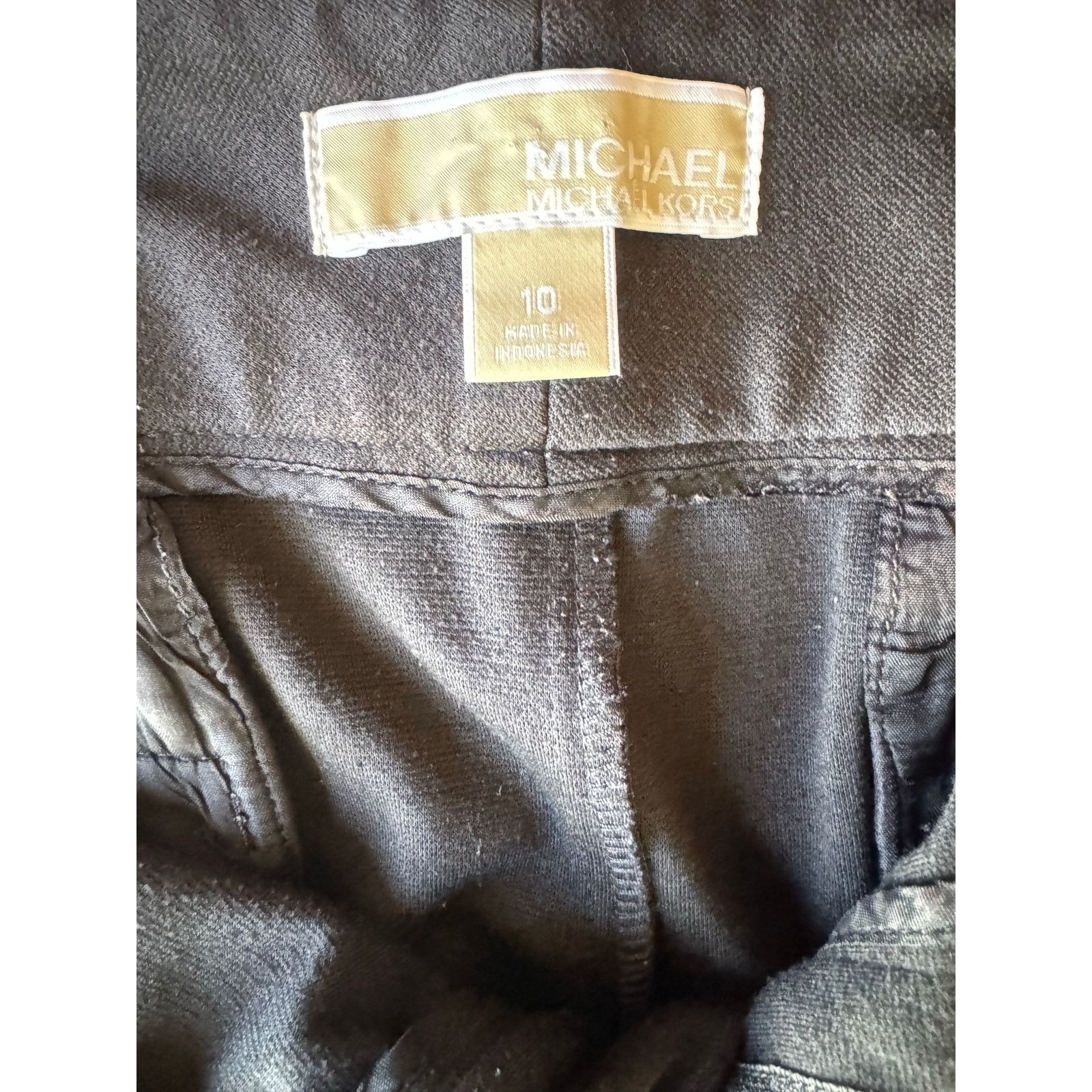 Michael Kors Michael Kors Black Slacks – Size 10 Size 32" / US 10 / IT 46 - 5 Thumbnail