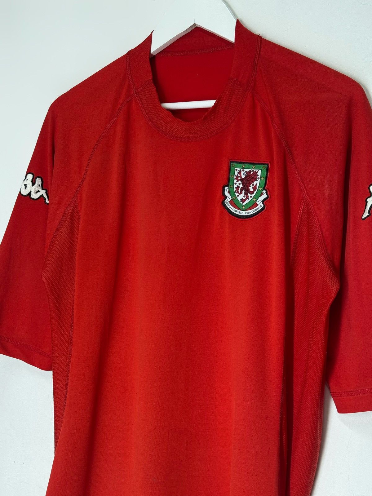 Kappa Kappa Wales 2004/05 World Cup Football Shirt Jersey Size US XL / EU 56 / 4 - 3 Thumbnail