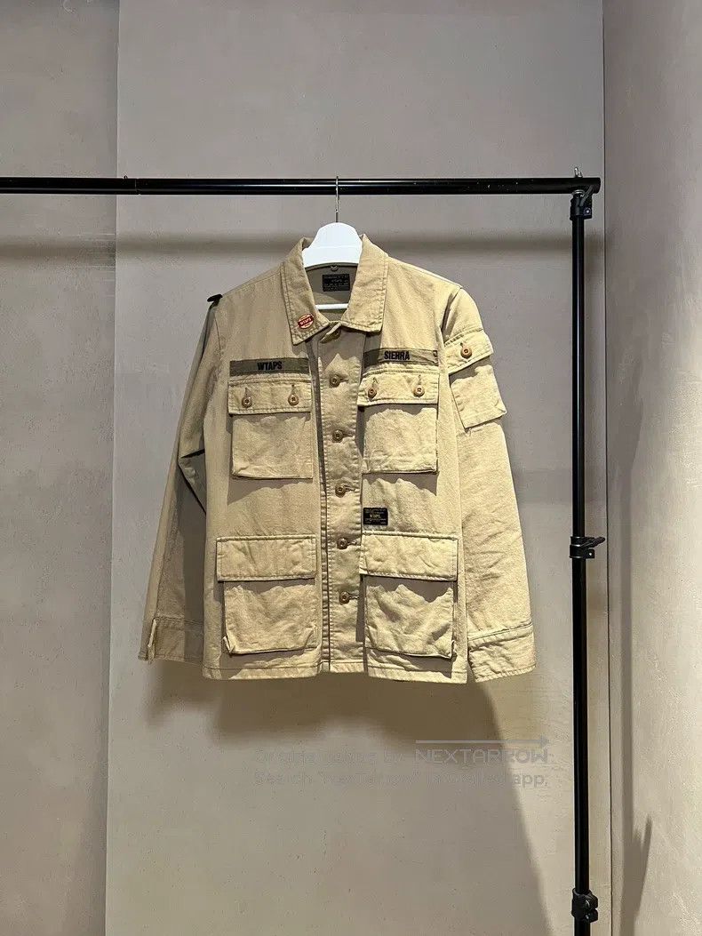 Wtaps Wtaps Four-Pocket Khaki Jacket Size US S / EU 44-46 / 1 - 1 Thumbnail