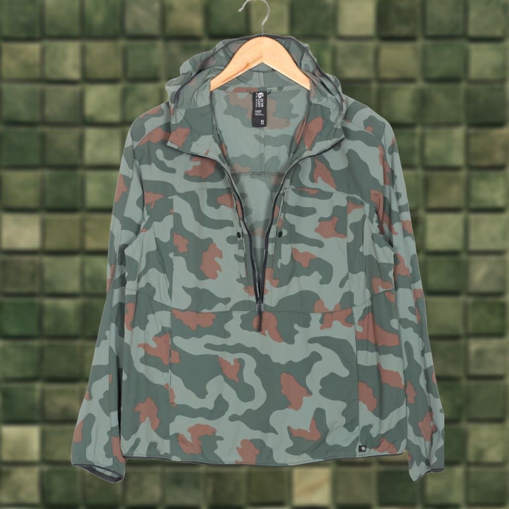 Mountain Hardwear MOUNTAIN HARDWEAR Echo Lake Hoodie Women Size M ½ Zip Camouflage MJ5841 Size M / US 6-8 / IT 42-44 - 1 Thumbnail