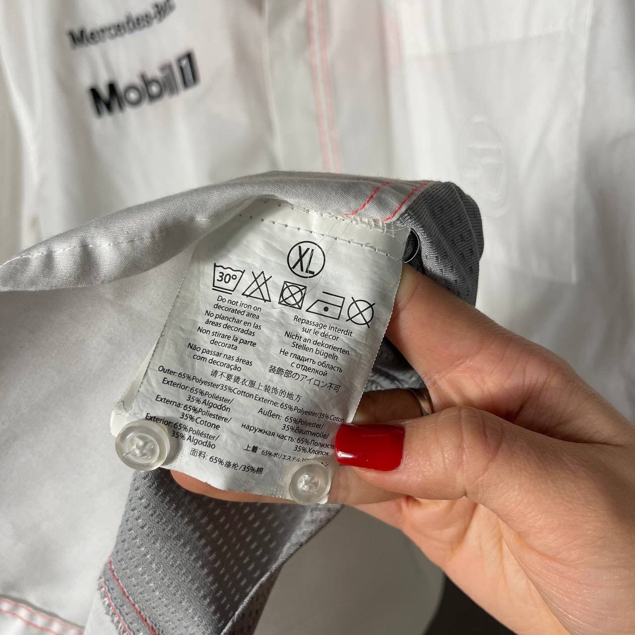 Hugo Boss × Mercedes-Benz Mercedes Benz McLaren Boss F1 short sleeve button up shirt Size US XL / EU 56 / 4 - 7 Thumbnail