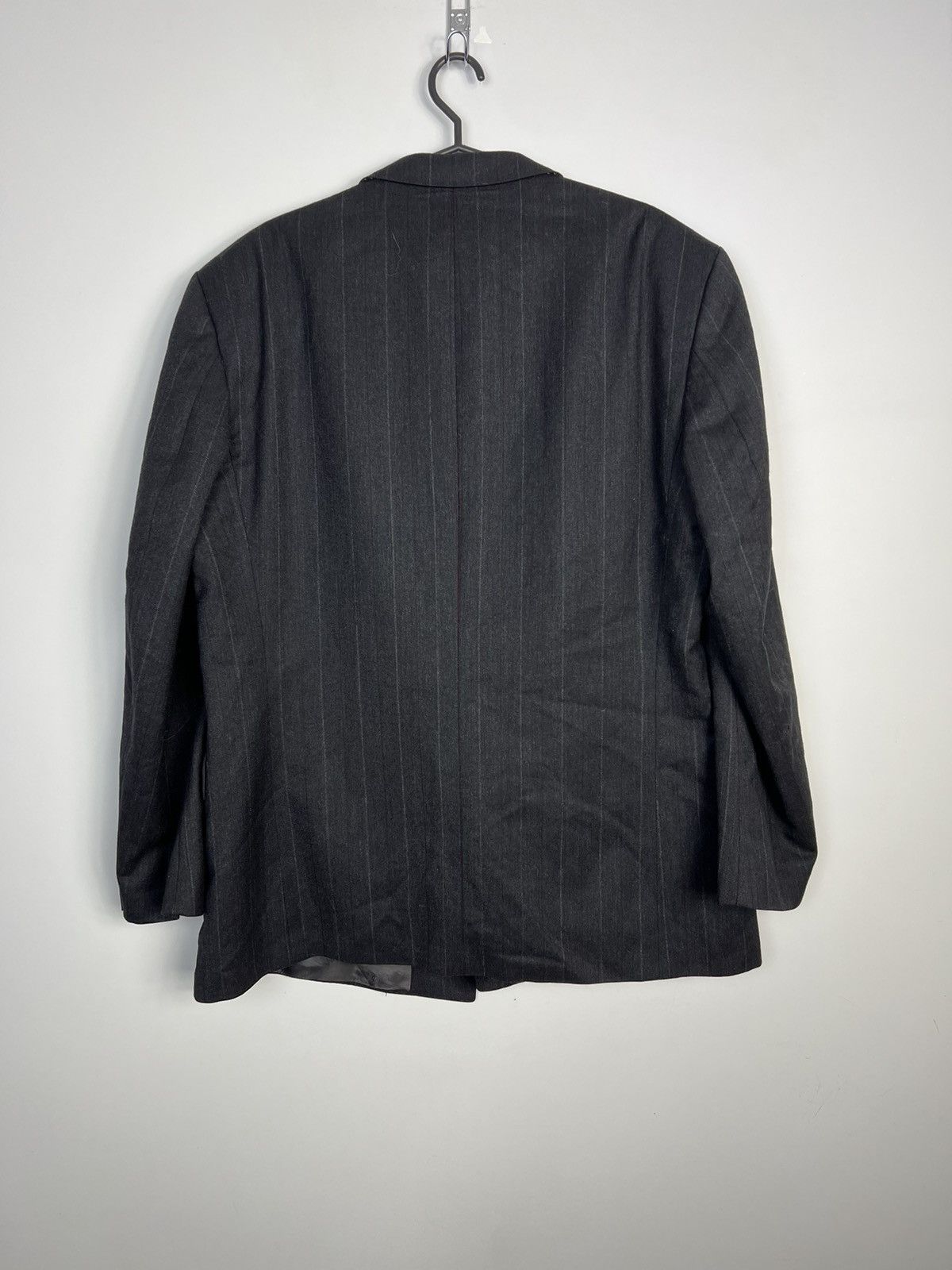 Yves Saint Laurent Yves Saint Laurent Striped Double-Breasted Jacket, wool Size US L / EU 52-54 / 3 - 4 Thumbnail