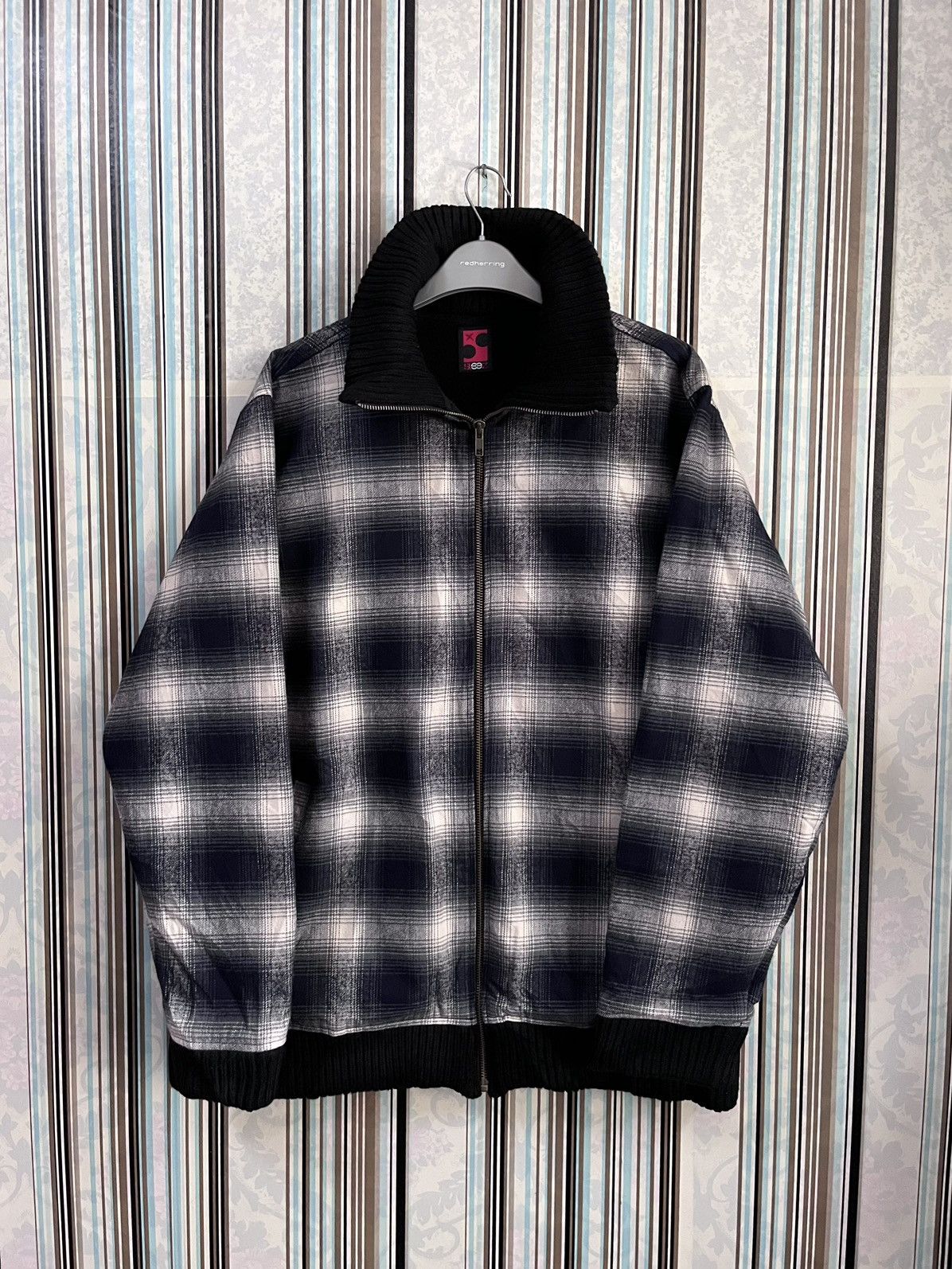 Japanese Brand STEEZ full shadow plaid #F2 Size US XL / EU 56 / 4 - 1 Thumbnail