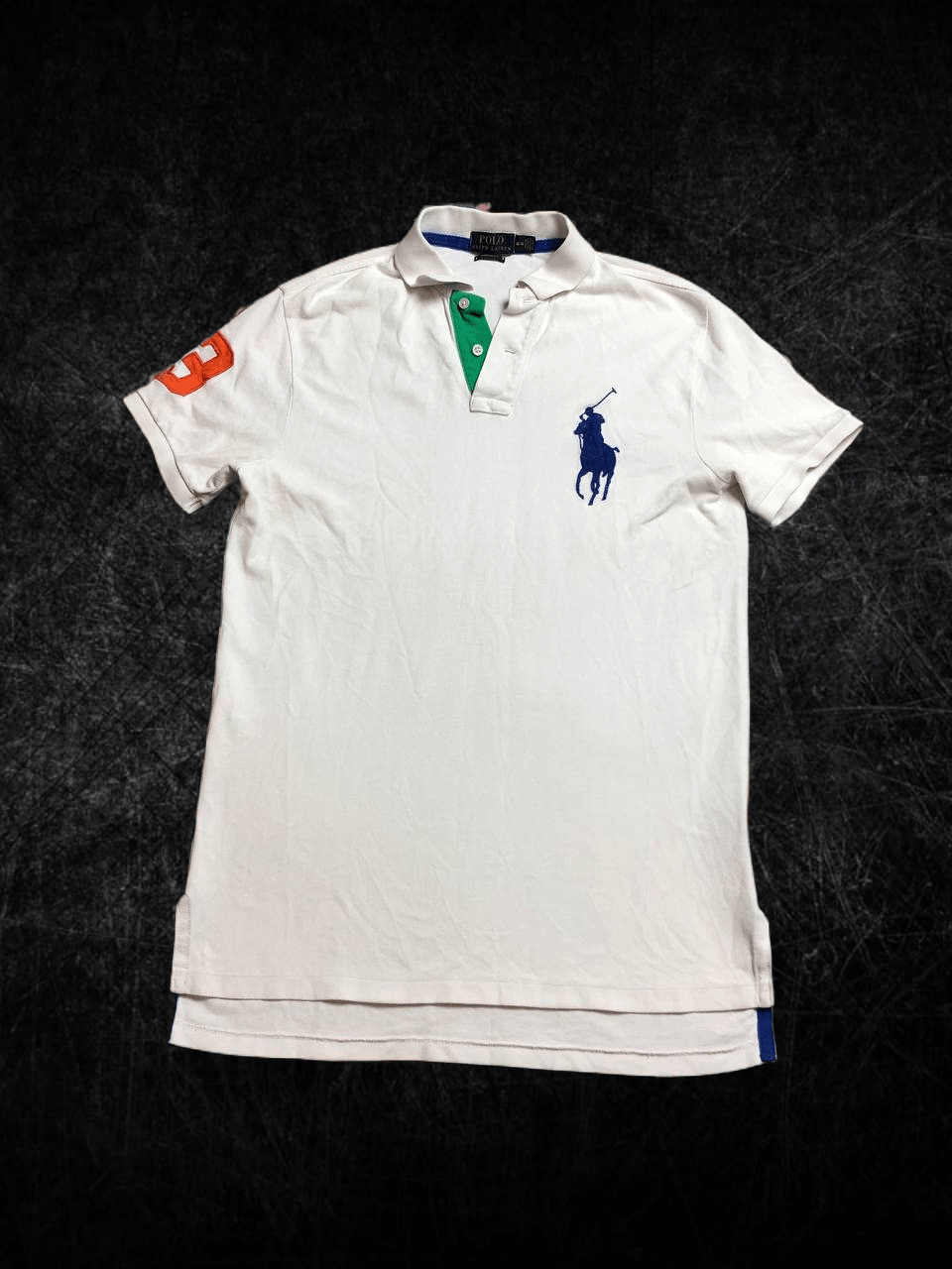Polo Ralph Lauren Polo Ralph Lauren vintage white polo T-shirt big pony Size US M / EU 48-50 / 2 - 1 Thumbnail