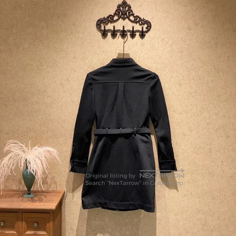 Valentino Valentino Logo belt long-sleeved dress Size S / US 4 / IT 40 - 2 Thumbnail