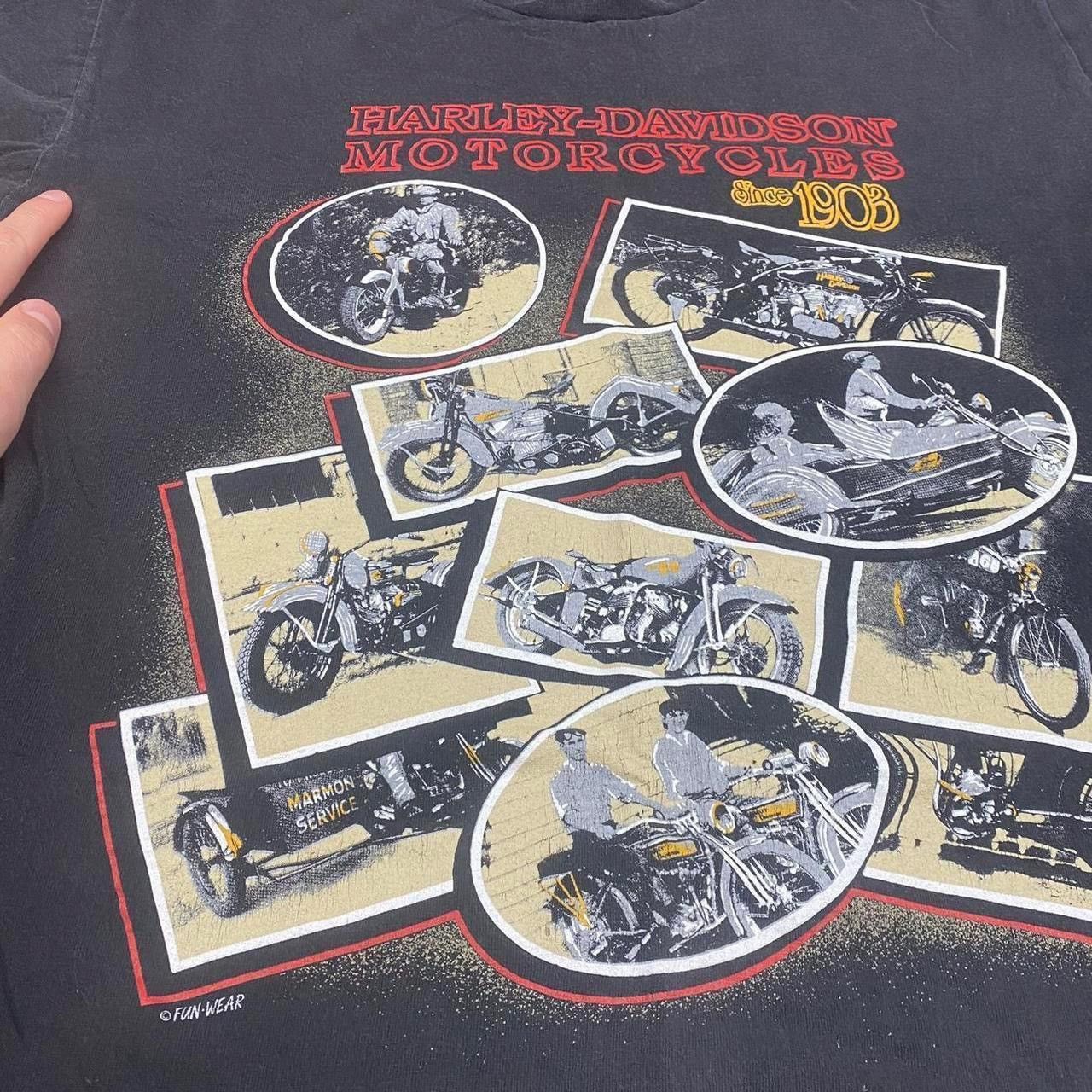 Harley Davidson × Vintage Vintage Harley Davidson Shirt Size US L / EU 52-54 / 3 - 4 Thumbnail