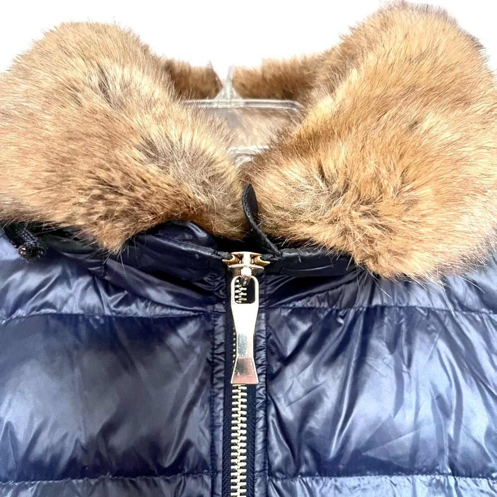 Kate Spade Kate Spade Faux Fur-trim Down Puffer Coat In Navy XS Size XS / US 0-2 / IT 36-38 - 3 Thumbnail