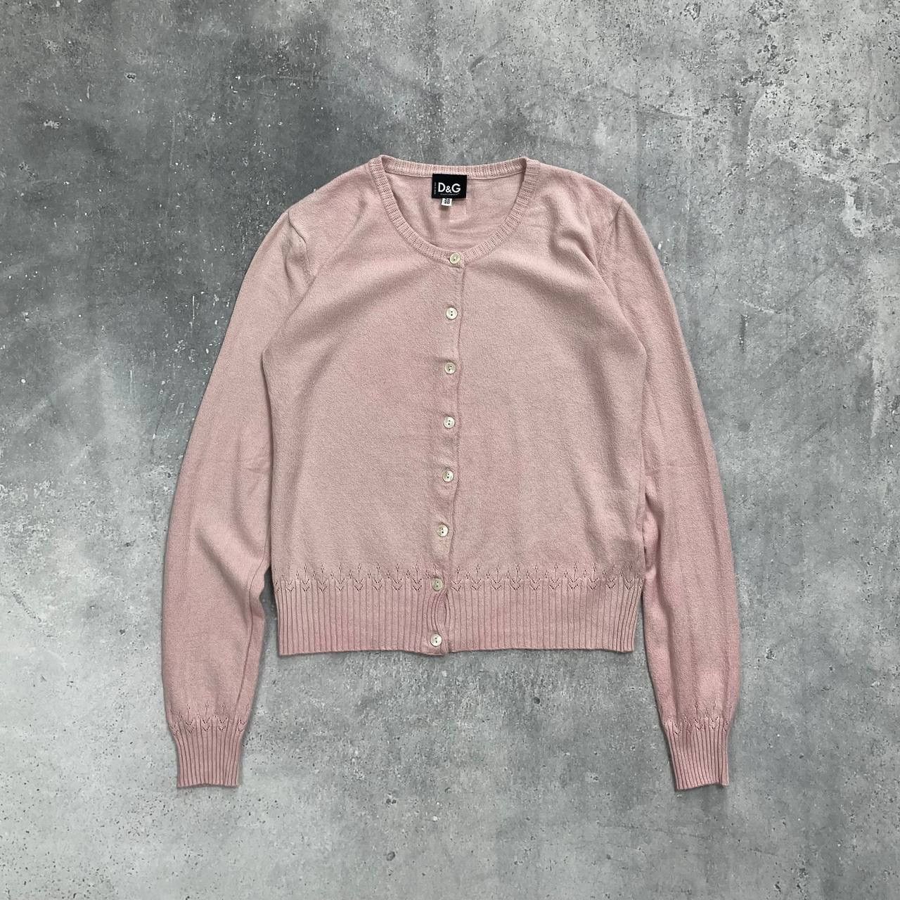 Designer × Dolce & Gabbana Vintage Dolce & Gabbana Button-Up Cardigan Women’s Pink Size S / US 4 / IT 40 - 1 Thumbnail