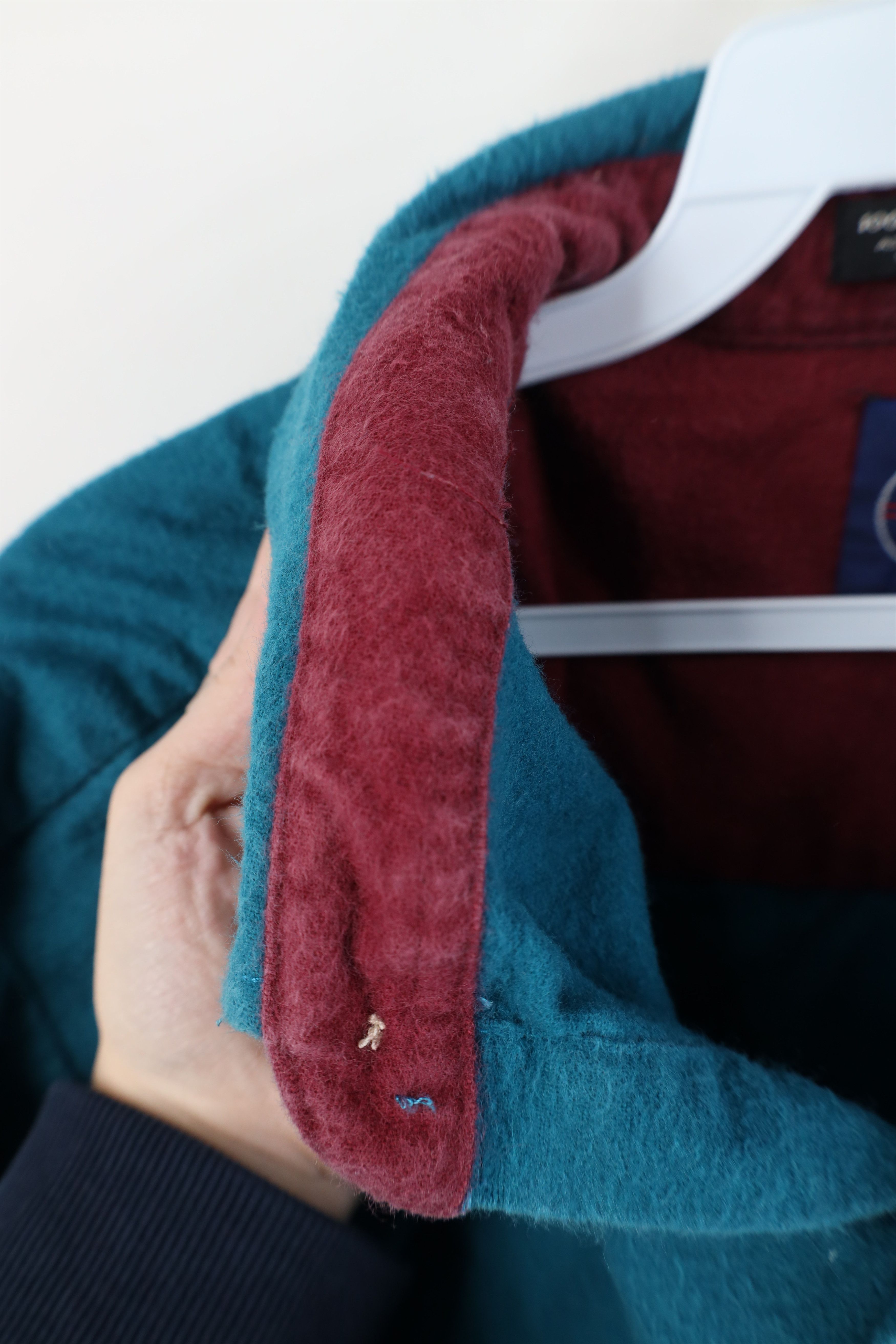 Vintage Vintage 90s Streetwear Cloth Collared Button Down Shirt Size US XXL / EU 58 / 5 - 7 Thumbnail