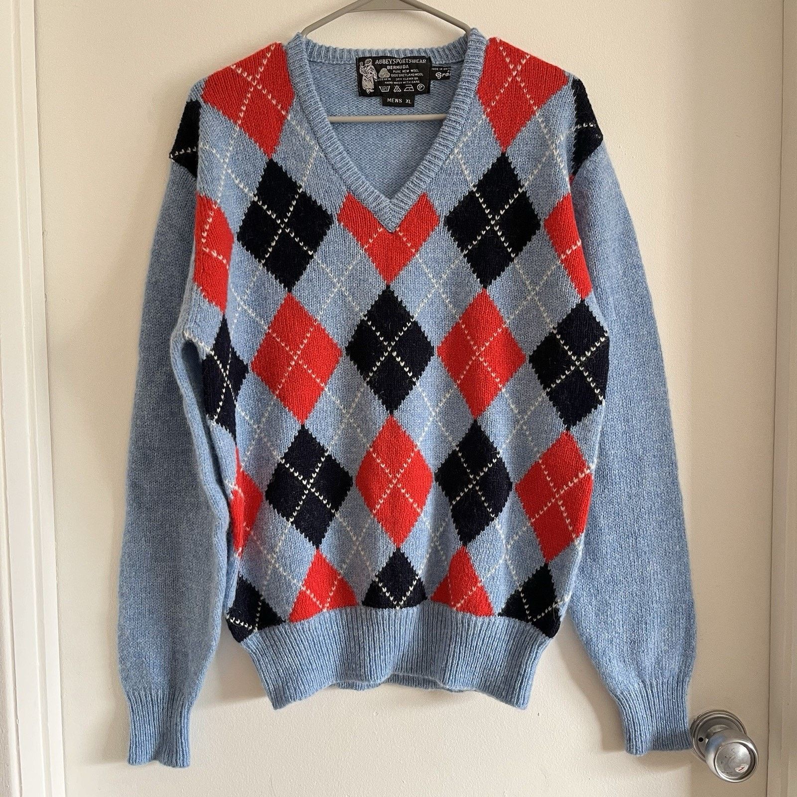 Other VTG AbbeySport Scotsclan Bermuda XL Shetland Wool Sweater Size US L / EU 52-54 / 3 - 1 Thumbnail