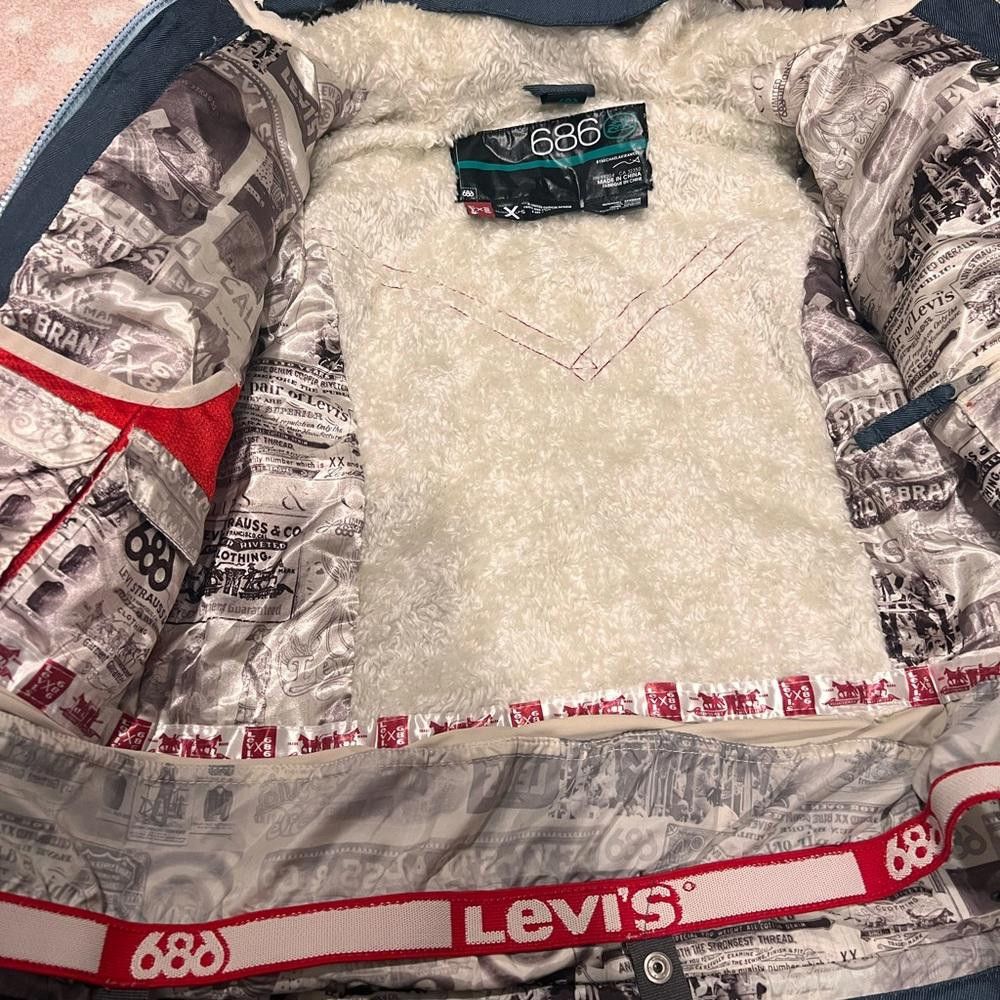 Levi's Levi’s 686 waterproof snowboarding/winter jacket size Xs Size XS / US 0-2 / IT 36-38 - 6 Thumbnail