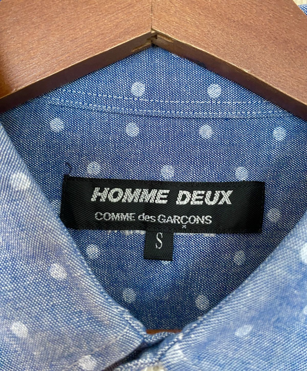 Comme des Garcons Vintage Brand Comme Des Garcons Polkadot Shirt 2000s Size US S / EU 44-46 / 1 - 8 Thumbnail