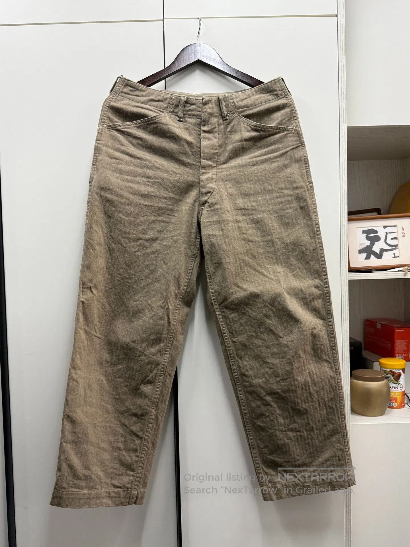 Warehouse Warehouse Japanese Herringbone Casual Pants. Size US 31 - 1 Thumbnail