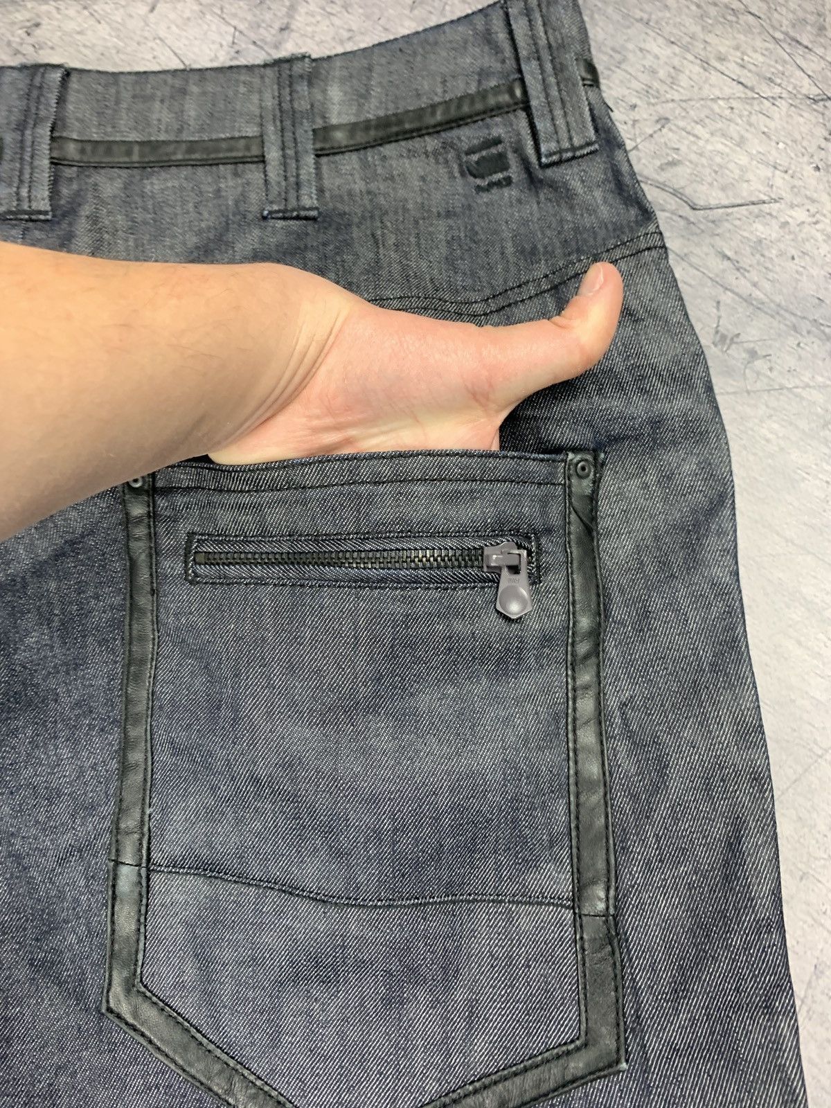 G-Star Designer G-Star Raw Correct Line Multi Zip Biker Jeans 30/34 Size US 30 / EU 46 - 20 Thumbnail