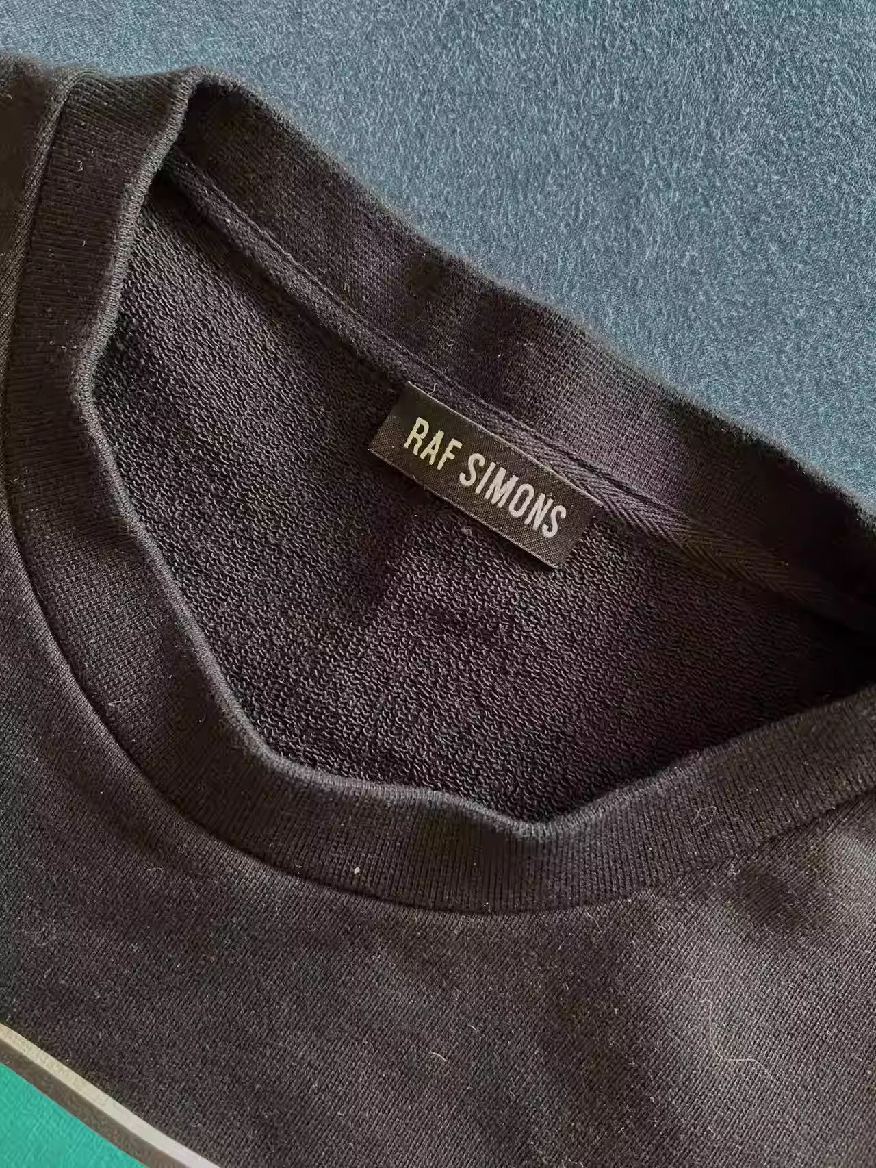 Raf Simons raf simons printed black t-shirt-2505 Size US M / EU 48-50 / 2 - 7 Thumbnail