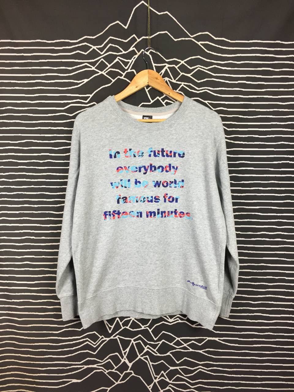 Andy Warhol × Uniqlo × Vintage Uniqlo SPRZ NY The Philosophy of Andy Warhol Sweatshirt Size US L / EU 52-54 / 3 - 1 Thumbnail