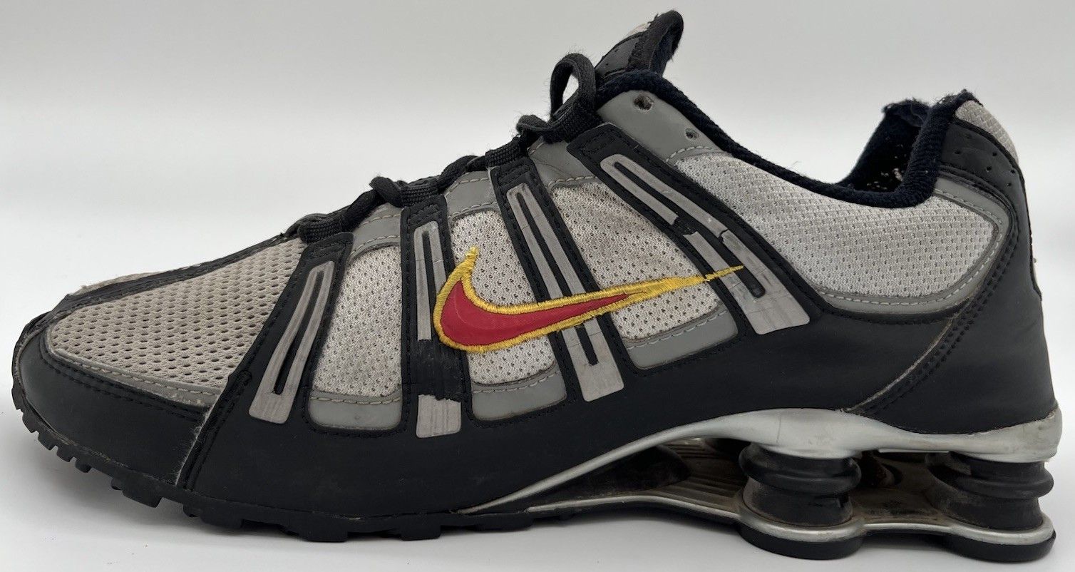 Nike Vintage 2004 Nike Shox Turbo Navy Silver Gray Men's Size 11 Size US 11 / EU 44 - 6 Thumbnail