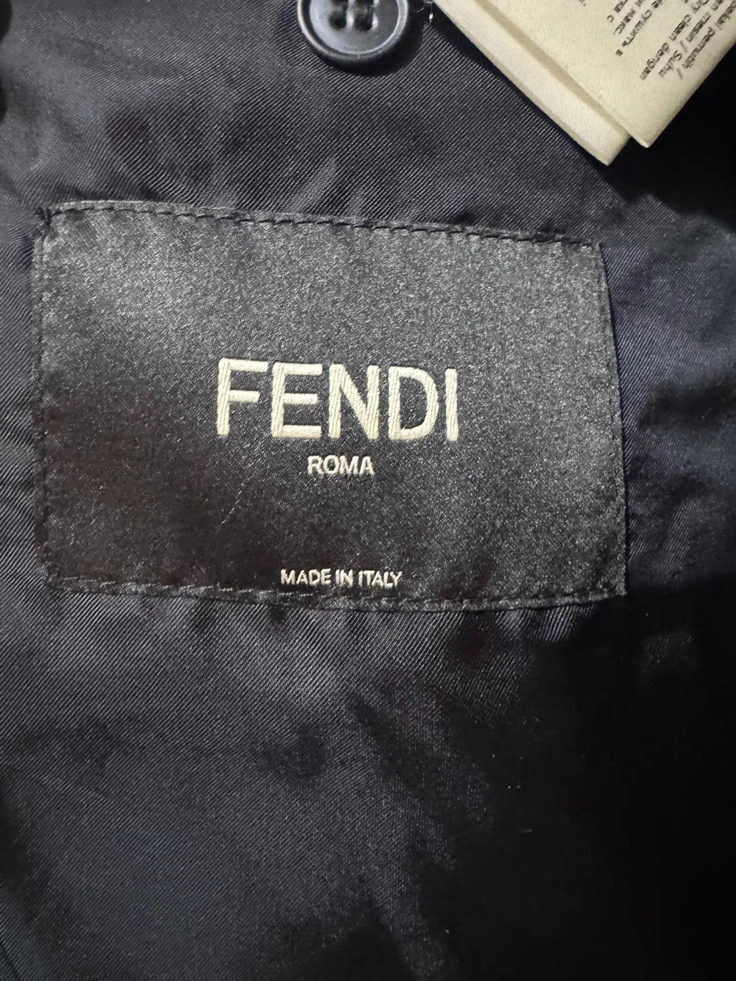 Fendi FENDI Black Baseball Jacket K13 Size US M / EU 48-50 / 2 - 4 Thumbnail
