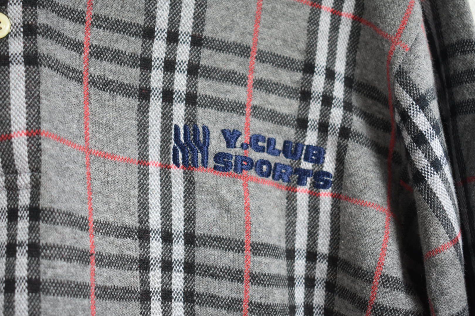 Burberry × Burberry Prorsum × Vintage Vintage Burberry Nova Check long sleeve polo Size US M / EU 48-50 / 2 - 3 Thumbnail