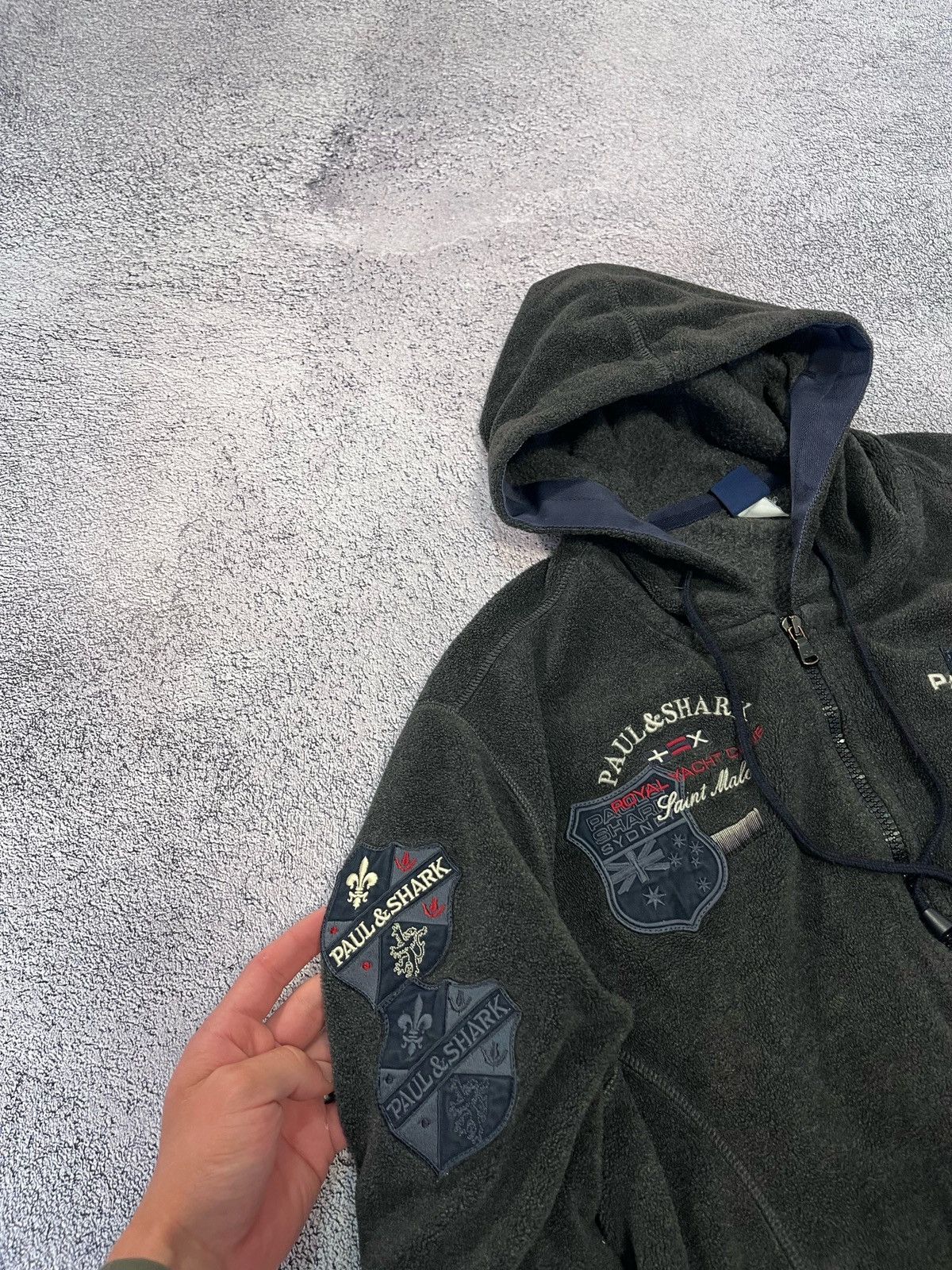 Paul & Shark Paul Shark Yachting Mens Full Zip Hoodie Size L Size US L / EU 52-54 / 3 - 12 Thumbnail