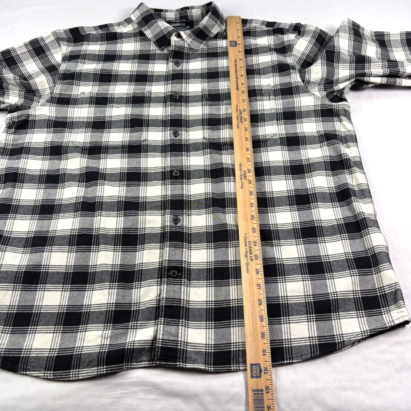 Carhartt Carhartt Shirt Men 2XL Black Plaid Midweight Rugged Flex Workwear Casual Button-Up Jacket-Style Shirt Size US XXL / EU 58 / 5 - 5 Thumbnail