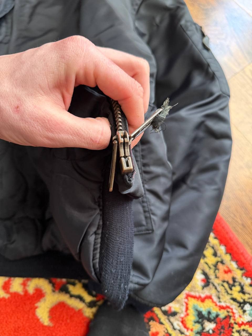 Japanese Brand Vintage MA-2 Retro Reversilbe Flyght Bomber Jacket Y2K Size US L / EU 52-54 / 3 - 9 Thumbnail