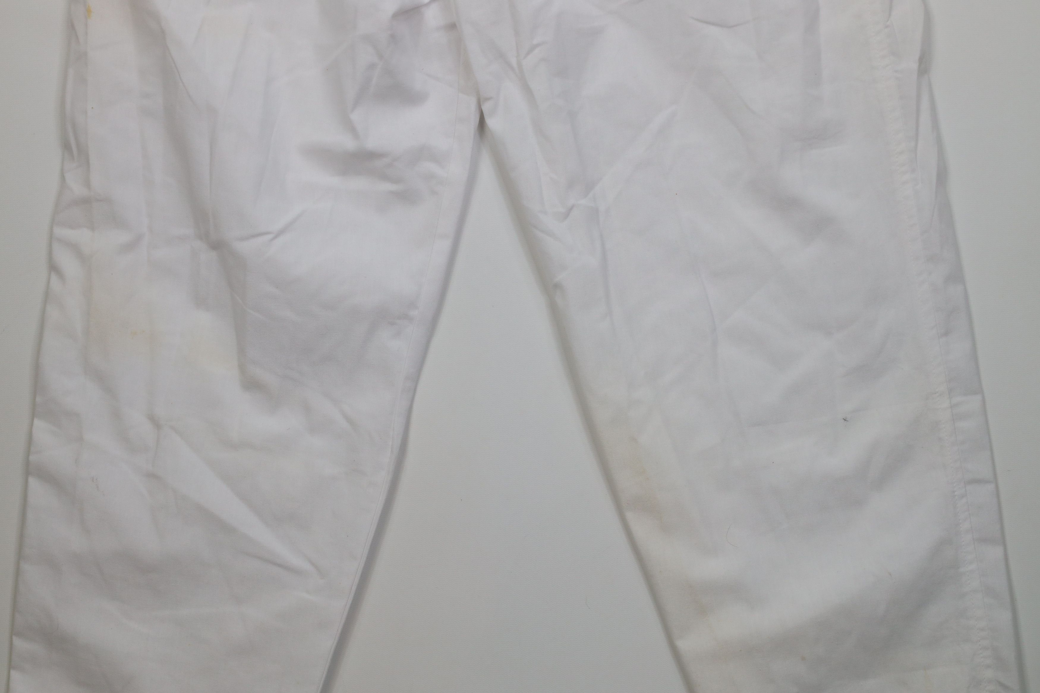 Vintage Deadstock Vintage 90s Streetwear Relaxed Fit Pants White Size 32" / US 10 / IT 46 - 13 Thumbnail